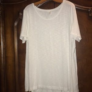 Old navy white XL t-shirt new with tags